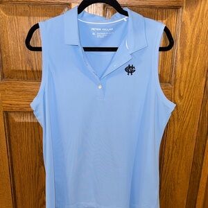 Peter Millar Women's Sky Blue Sleeveless Blouse